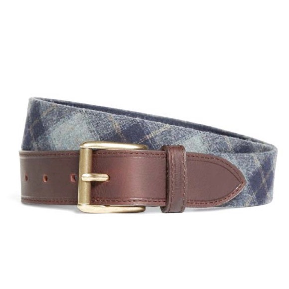 Brooks brothers Wool Plaid Belt display picture 2